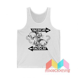 Cheap Tatocat Band Meme Tank Top