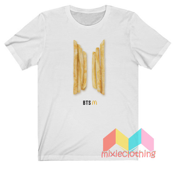 French Fries BTS McDonalds T-shirt