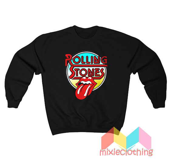 The Rolling Stones Retro Tongue Sweatshirt