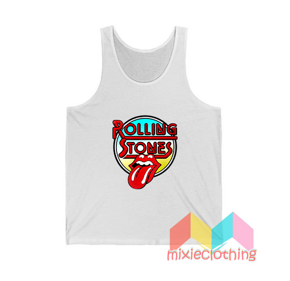 The Rolling Stones Retro Tongue Tank Top