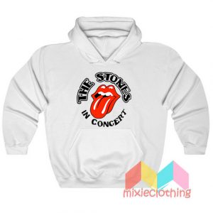 The Rolling Stones Faded Concert Hoodie