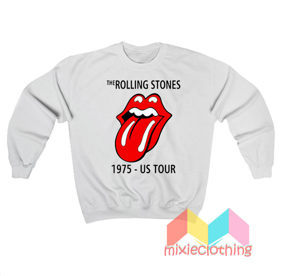 The Rolling Stones Us Tour 1975 Sweatshirt