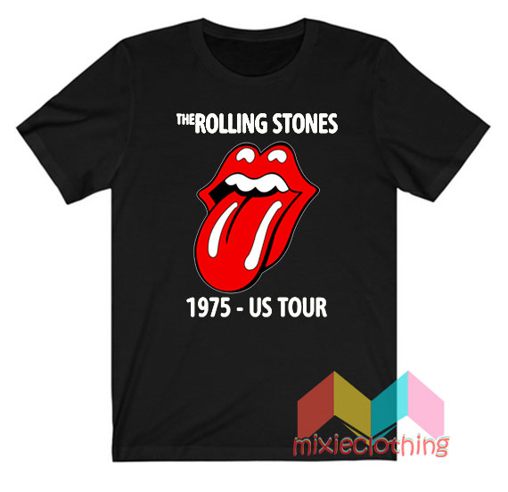 The Rolling Stones Us Tour 1975 T-shirt