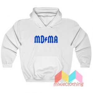 MDMA ACDC Logo Parody Hoodie
