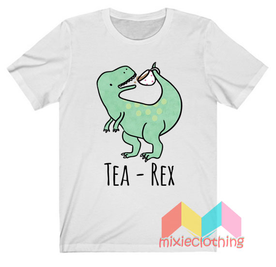 Tea Rex Dinosaur T-shirt