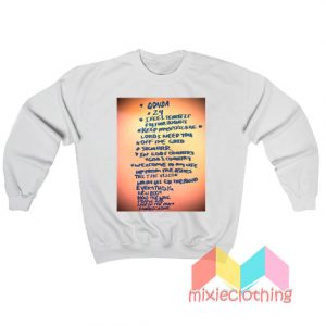 Kanye West's next album Donda Concert Sweatshirt