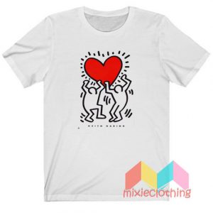 Keith Haring Heart T-Shirt
