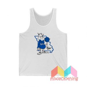 Vintage Logo Saint Louis Billiken Backlash Tank Top