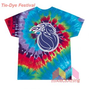 Detroit Pistons New Logo T-Shirt Tie-Dye