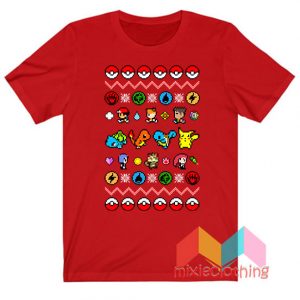 Pokemon Funny Ugly Christmas T-Shirt