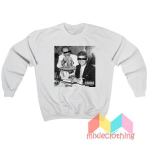 President John F Kennedy At a Restaurant Sweatshirt