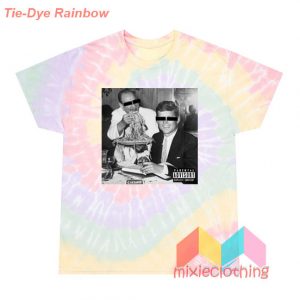 President John F Kennedy At a Restaurant T-Shirt Tie-Dye