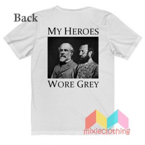 Vintage My Heroes Wore Grey T-Shirt