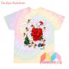 Vintage Snoopy And Woodstock Christmas T-Shirt Tie-Dye