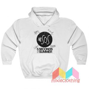 5sos Logo And Signature Hoodie