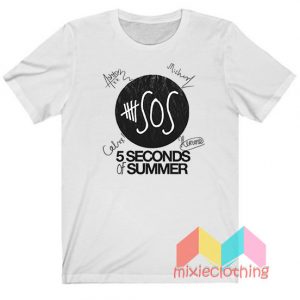 5sos Logo And Signature T-Shirt