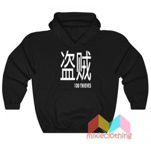 100 Thieves Merch Japanese Hoodie