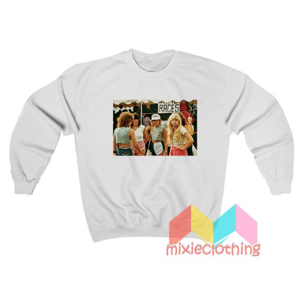 1980s Fashion For Teenager Girls Sweatshirt