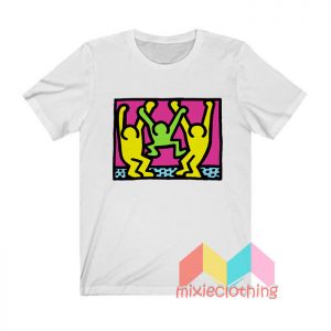 American People Keith Haring T shirt