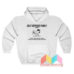 Self Defense Family Snoopy Hoodie