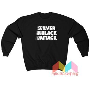 Silver And Black Attack Sweatshirt