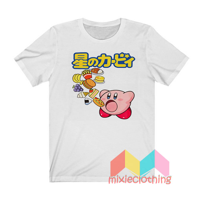 Get it now Kirby Food T shirt