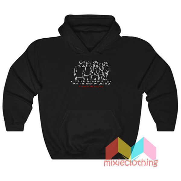 10 Years Of One Direction Hoodie