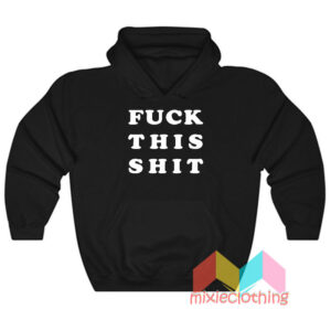 Billie Joe Armstrong Fuck This Shit Hoodie