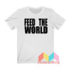 Bob Geldof Feed The World T shirt