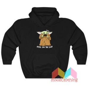 Baby Yoda Dringking Soup Hoodie